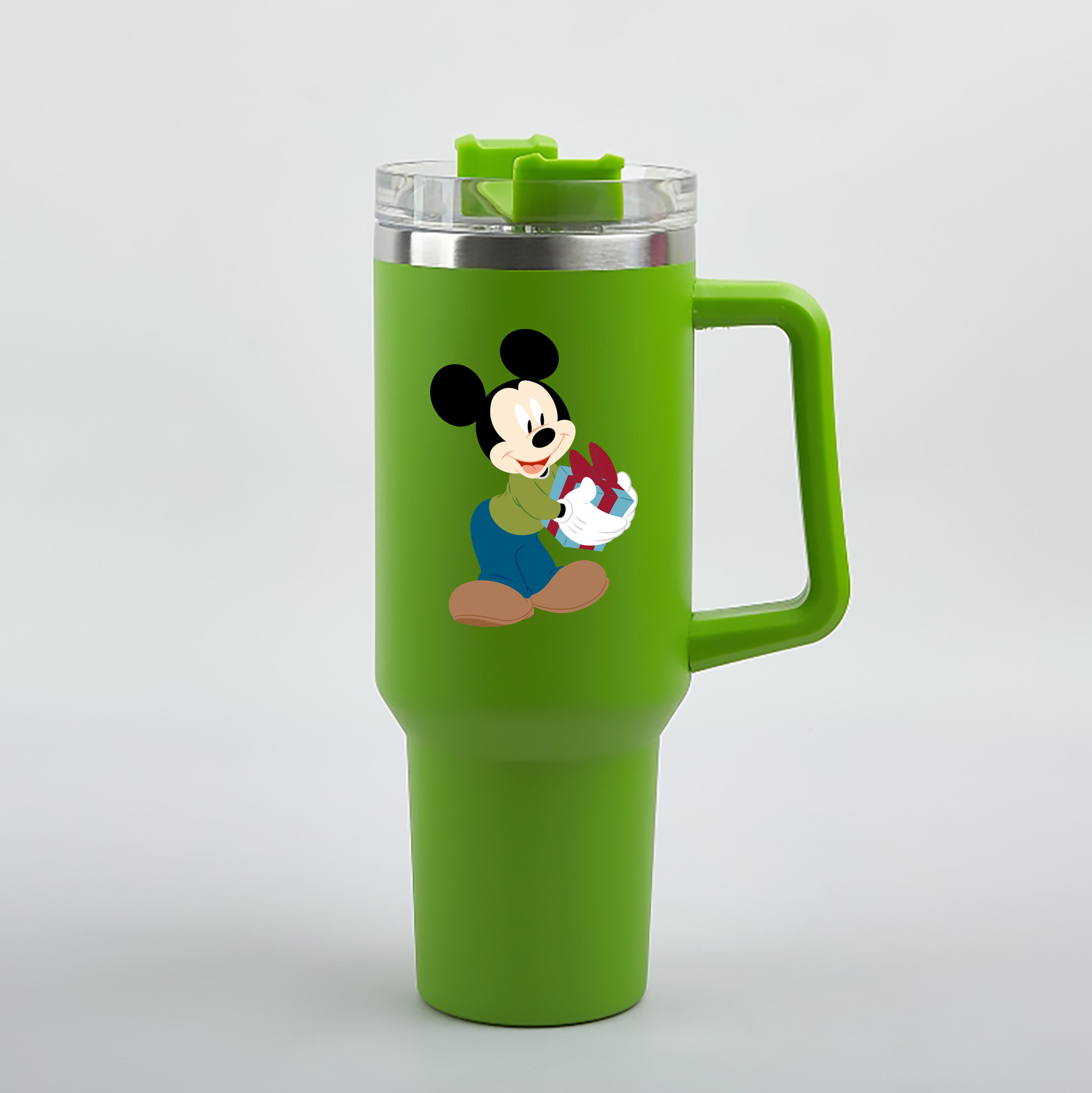 （画像用） ミッキーマウス Mickey Mouse 1200mL車用タンブラー（カラープリント）